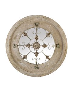 ANTIQUE COUNTRY WALL MIRROR
